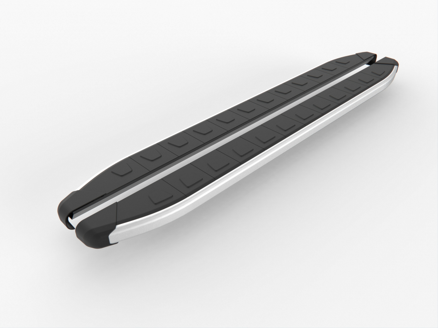 Пороги-подножки Alyans для ACURA MDX III 2013+ г.в. от турецкого производителя Can Auto. Размер подножки: 183 см. Silver. Артикул: ACMD.47.2502